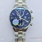Copy Swiss TAG Heuer CAL.1887 Blue Chronograph Automatic Watch